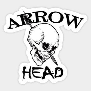 Arrow Head Sticker